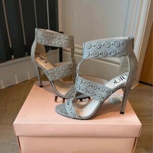 Elegant Gray Studded Heels by Vince
